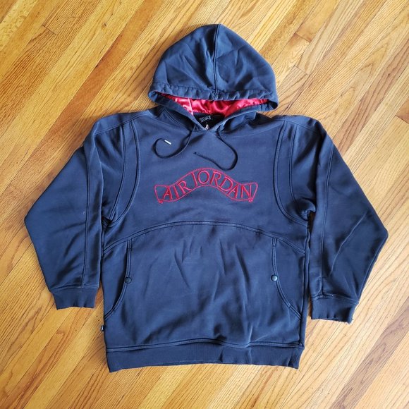 Jordan Other - Air Jordan Spell It Out Red Scroll Logo Hoodie